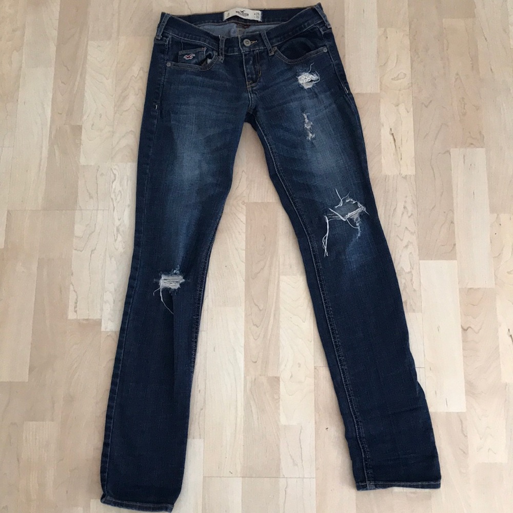 Hollister Distressed Skinny Jeans